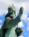 Famous statue in Baska Voda in Croatia Royalty Free Stock Photo