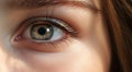 close up of a female eye, close-up of green colored eye, colored eye, beautiful colored eye close up