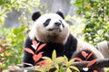 Close up Female Panda Chengdu Panda Base, China Royalty Free Stock Photo