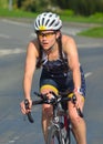 Close up of Female Triathlete