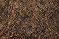 Close-up of fertile loam for the background