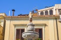 Minotaur fountain in Taormina, Sicily