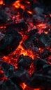 Close-Up of Fire With Rocks - Natural Elements in Intense Flux