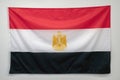 Close Up Flag Of Egypt At Amsterdam The Netherlands 2-1-2023