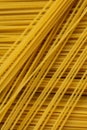 Close up flat lay of spaguetti Royalty Free Stock Photo