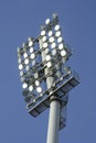 Close up of floodlight Royalty Free Stock Photo