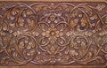 Close up for wood carving