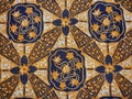 close up of floral patterned batik cloth