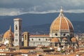 Close up of Florence Cathedral, Italy Royalty Free Stock Photo