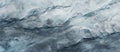 Close up of a fluid blue and white marble texture resembling a frozen landscape Royalty Free Stock Photo