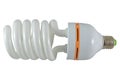 Close up of a fluorescent light bulb, Royalty Free Stock Photo