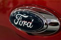 Close up Ford logo