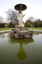 Close up of fountain in Iveagh Gardens Dublin Royalty Free Stock Photo