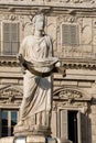 Statue of Madonna Verona - Piazza delle Erbe Italy Royalty Free Stock Photo