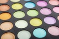 Close-up fragment of a make-up kit Royalty Free Stock Photo