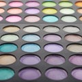 Close-up fragment of a make-up kit Royalty Free Stock Photo