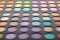 Close-up fragment of a make-up kit Royalty Free Stock Photo