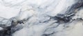 Close up of a freezing grey marble texture resembling a snowy winter landscape Royalty Free Stock Photo