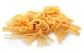 Close up Fresh Flat Italian Pasta