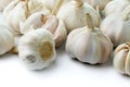 Fresh garlic bulbs Royalty Free Stock Photo