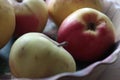 Close up Fresh home apples