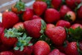 Close up of Fresh Strawberries