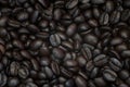 Close up of Freshly Roasted Fragrant coffee beans Aroma