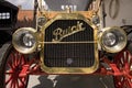 Close-up of front of antique Buick