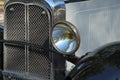 Front headlight of vintage car Royalty Free Stock Photo