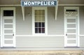 Close up of front of Post Office in Montpelier, VA