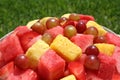 Close up of a fruit bowl Royalty Free Stock Photo