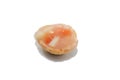 Close up of fruit tart isolated on white Royalty Free Stock Photo