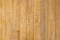 Close-up of engineered oak floorboards.