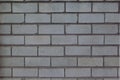 Gray brick wall image background or texture