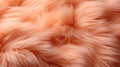 A close up of a fuzzy orange fur texture with some white, AI Royalty Free Stock Photo