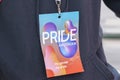 Close Up Gaypride Pride Pass At Amsterdam The Netherlands 5-8-2023