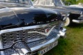 Close up of GAZ-13 Chayka vintage car - Stock image