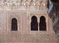 Close up Gilded Room Cuarto dorado at Alhambra