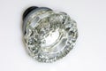 Close up of a glass doorknob Royalty Free Stock Photo