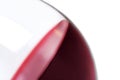 Close-up of glass with red wine Royalty Free Stock Photo