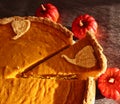 Close-up of Gluten Free Pumpkin Pie