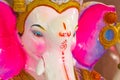 Close up of God Ganesh colorful image