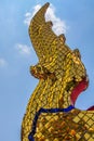 Close up of Gold Chofas representing Garuda Royalty Free Stock Photo