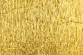 Golden foil abstract textured background. Royalty Free Stock Photo