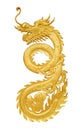 Golden craft dragon