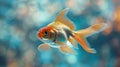 Close Up of Goldfish in Aquarium Royalty Free Stock Photo