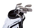 Close-up of a golf bag Royalty Free Stock Photo