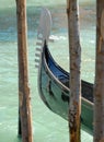 Close-up of a gondola in Venice Royalty Free Stock Photo