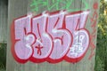 Close Up Of Graffiti At Amsterdam The Netherlands 24-6-2020 Royalty Free Stock Photo
