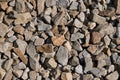 Close up of Granite stones Royalty Free Stock Photo